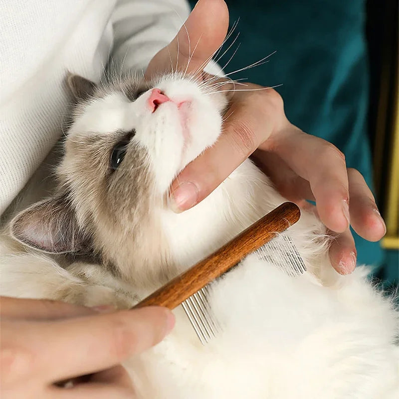 Wooden Cat Comb – Keep Your Cat’s Fur Flawless, Naturally!