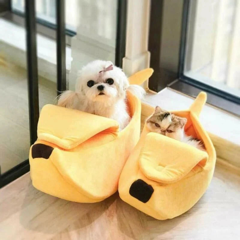 Cozy Banana Cat Bed β Funny, Cute, and Perfect for Sweet Dreams!