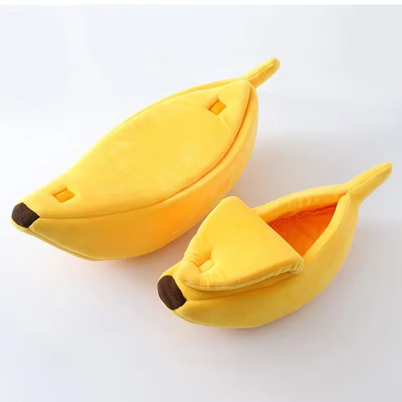 Cozy Banana Cat Bed β Funny, Cute, and Perfect for Sweet Dreams!