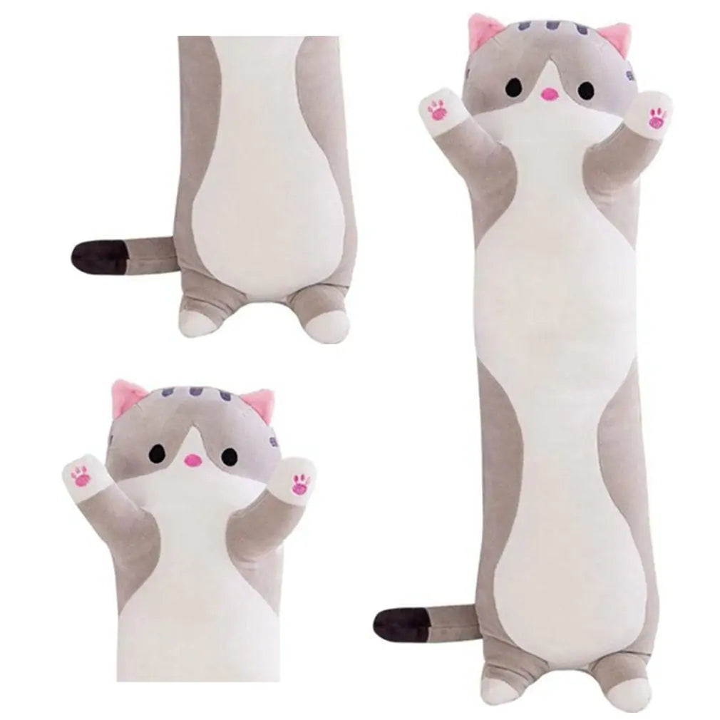 Cat Cuddly Toy Side Sleeper Pillow Children