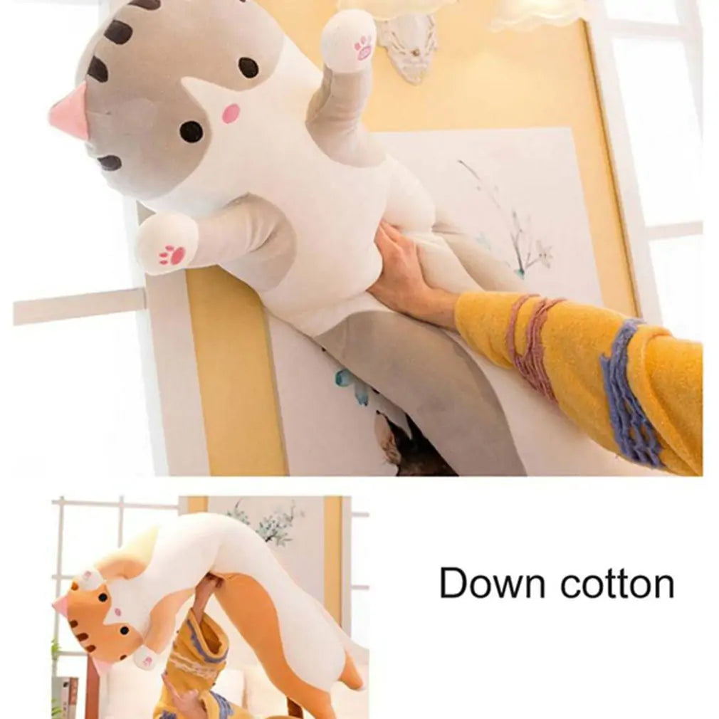 Cat Cuddly Toy Side Sleeper Pillow Children