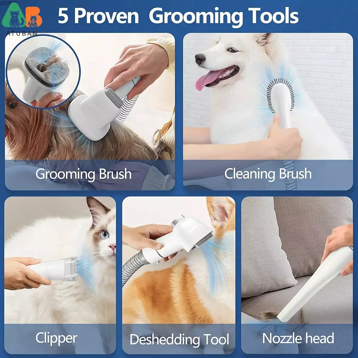 Pet Grooming Vacuum: Transform Grooming Time into Quality Time