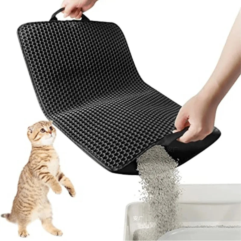 Keep Litter Where It Belongs with the Ultimate Cat Litter Mat!