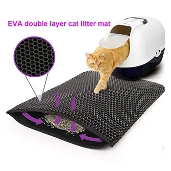 Keep Litter Where It Belongs with the Ultimate Cat Litter Mat!