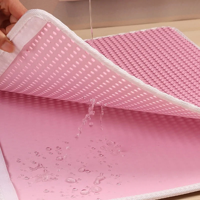 Waterproof Foldable Non-slip Cat Litter Mat